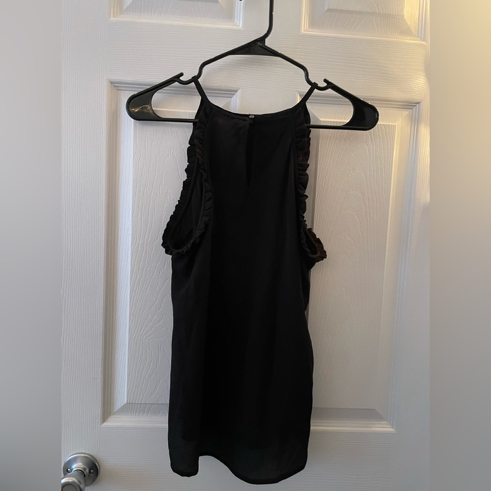 Black tank top